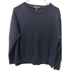 Hart Schaffner Marx Dark Blue Wool Sweater XL Crewneck